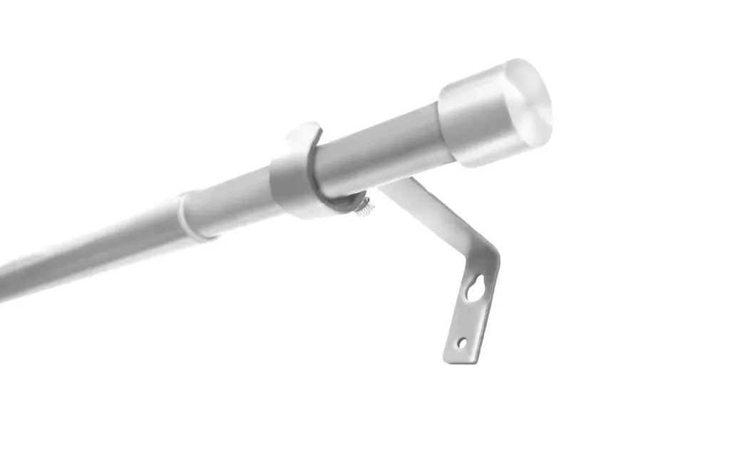 Karnisz teleskopowy Karpol w kolorze chrom mat