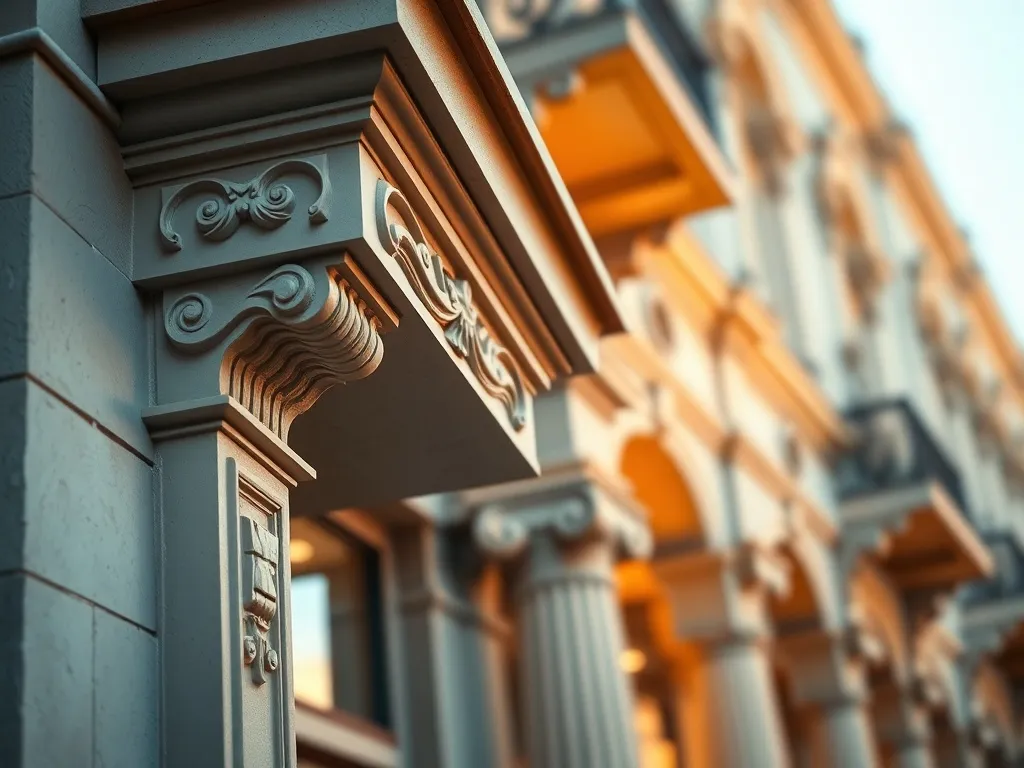 Elementy architektury - czym jest gzyms?